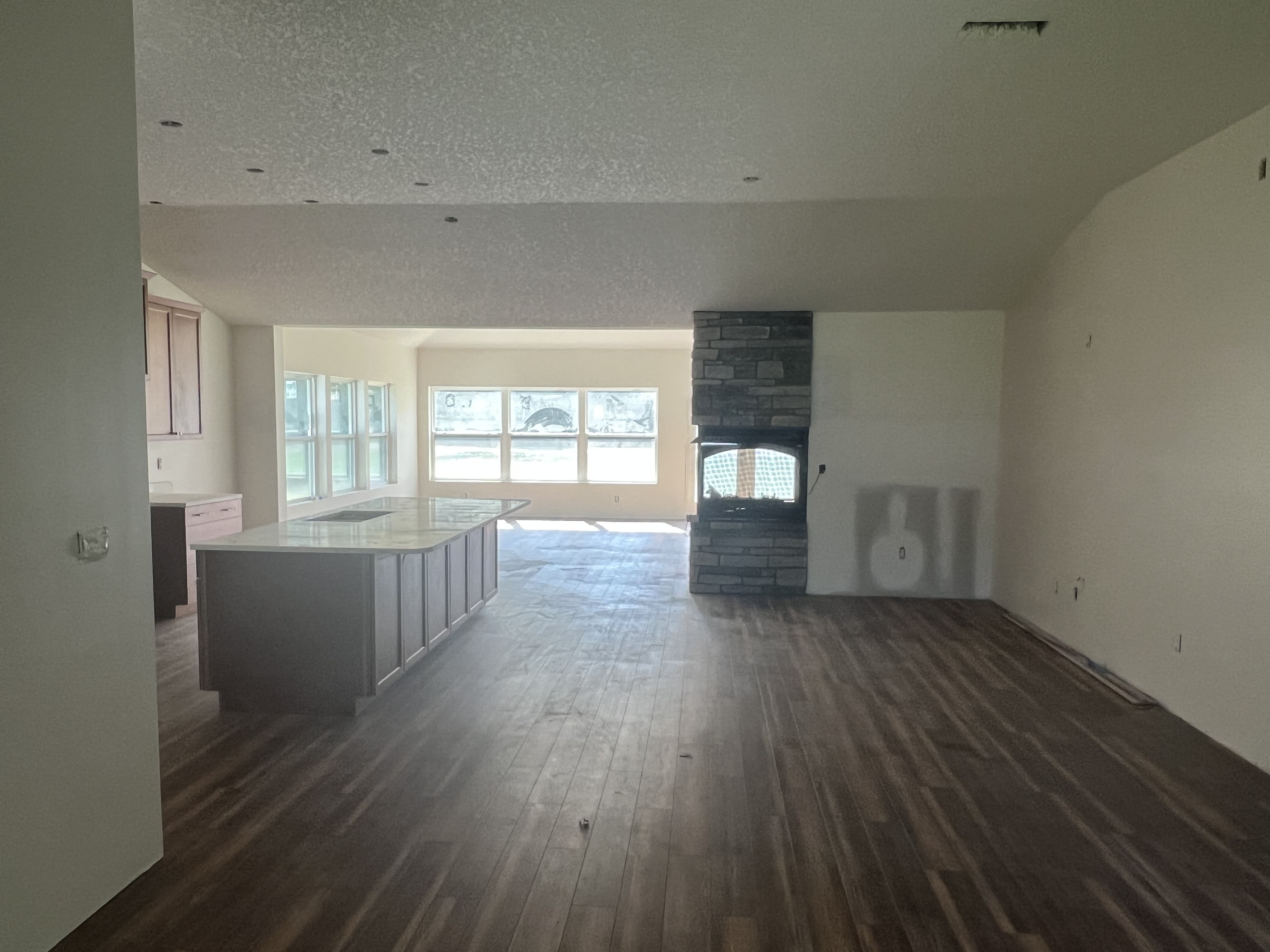 Residential interior remodel with open floor plan in Fleming Island FL